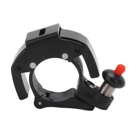 Sykkelklokke for fjellsykkel - Høy og tydelig lyd - Liten og skjult - For styre med 22,2 mm diameter - Svart