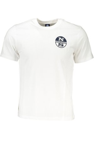 North Sails T-shirt Maniche Corte Uomo Bianco