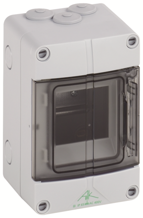 Spelsberg 73540301 Normkapsling 1 rad, utenpåliggende montering 100 x 96 x 150 mm, Elfordeling & strømforsyning