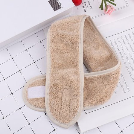 Justerbart ansiktshårbånd Makeup Hodebånd Håndkle hårinnpakning