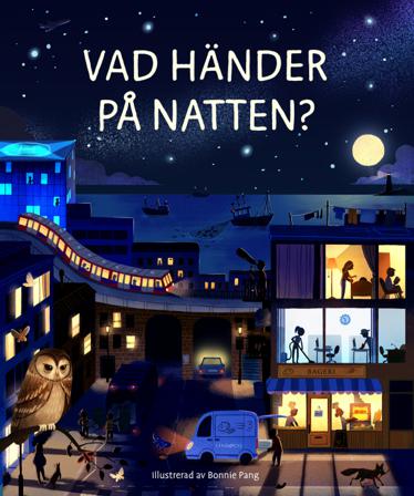 Vad händer på natten? - Bok av Laura Cowan - Kartonnage