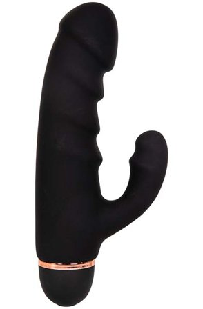 Black Amazing Ribbed Mini Rabbit - Woome.pl