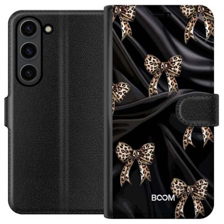Plånboksfodral till Samsung Galaxy S24+ med Leopard Bow