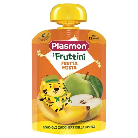 Plasmon I Fruttini Frutta Mista 130g 12 Mesi+