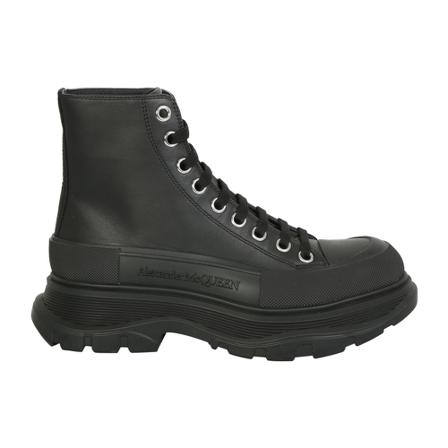 Alexander McQueen Tread Slick high Laarzen , Zwart , Dames , Maat: 39 EU Laarzen