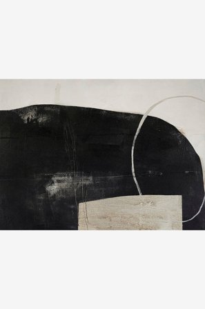 Malerifabrikken - Design Maalaus / Sort Of Stone / 120x90 Cm - Musta - Taulut - 120X90 - - Homeroom