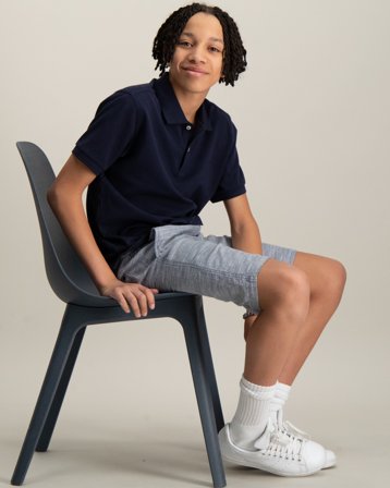 Garcia boys short Niebieski Szorty Chłopiec - Kids Brand Store