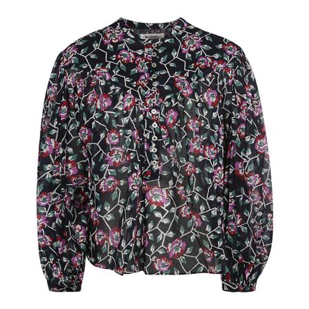 Isabel Marant Étoile - Blusar - Svart - Dam - Storlek: S, Dam, Storlek: S