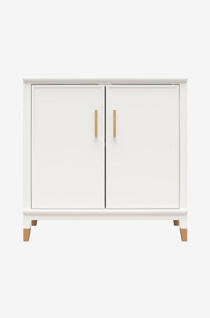 CosmoLiving by Cosmopolitan - Skab med 2 døre Westerleigh - Hvid - Kommoder - Fra Homeroom