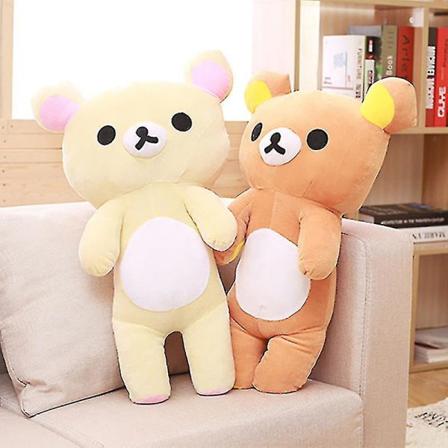 Kawaii Rilakkuma Plussjdyr Teddybjørn Myk Dyre Sofapute Romdekorasjon Bursdagsgave
