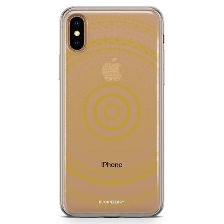 Bjornberry Hybrid Skal iPhone Xs Max - Guld Mandala
