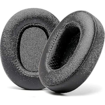 Korvatyynyt Skullcandy Crusher/evo/hesh 3 -kuulokkeille ja muille | Parannettu kestävyys ja paksuus parantavat mukavuutta ja melunvaimennusta | Musta