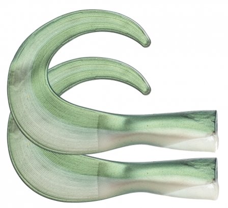 SvartZonker BigTail Junior C21 Green/Pearl White 2-pack