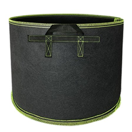 3 Planteringsväskor - Svart - 7 Gallon Potatis Tomat Kruka Icke Vävda Pl