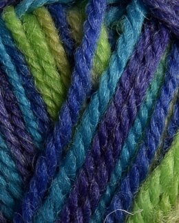 Garn Viking Sportsragg Multi blå - Viking of Norway