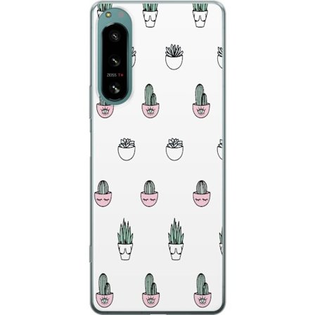 Kompatibelt Mobilskal till Sony Sony Xperia 5 IV Kaktus Mönster