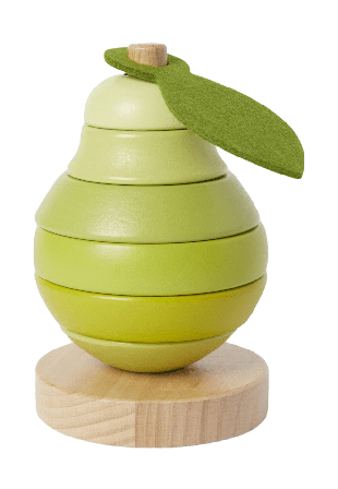 Koja Stapeltorn FILIPPA Träleksaker Grön ONESIZE