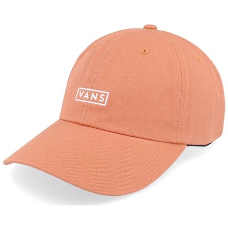 Vans - Orange unconstructed Keps - Curved Bill Jockey Autumn Leaf Dad Cap @ Hatstore