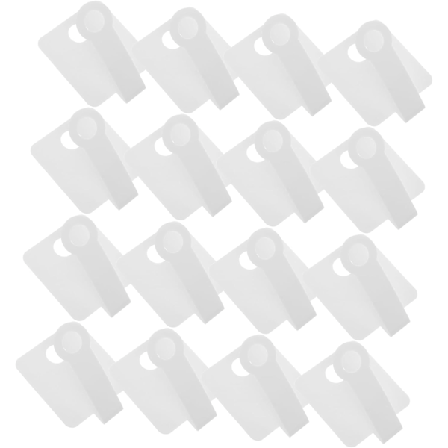 Stk. Smykkeetiketter i papp, selvklebende armbånd- og halskjedeholdere, DIY-utstillingskort for butikk