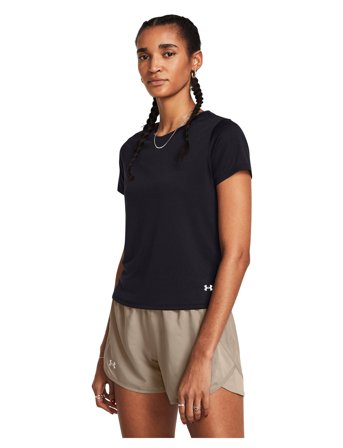 Under Armour Ua Launch Shortsleeve - Black - M
