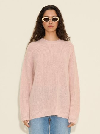 Holzweiler Sande Knit Sweater - Light Pink - Women's - Extra Large