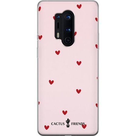 Yhteensopiva Puhelinkuori OnePlus OnePlus 8 Pro Cactus and Friends – HeartSprinkle