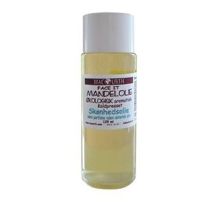 MacUrth Mandelolie Koldpresset Ø 125 ml, Skincare, Ansigtspleje, Ansigtsolie