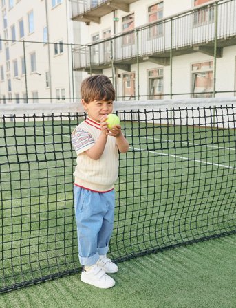 Copenhagen Colors Striped Yarndyed Pants - Multi/patterned - 110