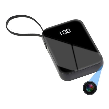 1080P HD WiFi-kamera 5000mAh bærbar powerbank sikkerhetskamera