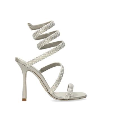 René Caovilla, Sandals Grijs, Dames, Maat:40 EU