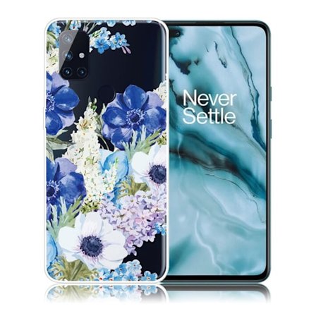 Deco OnePlus Nord N10 5G etui - blomster