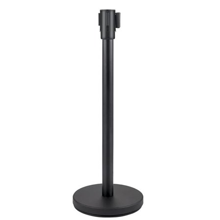 Avspärrningsstolpe med utdragbart band - 3 meter