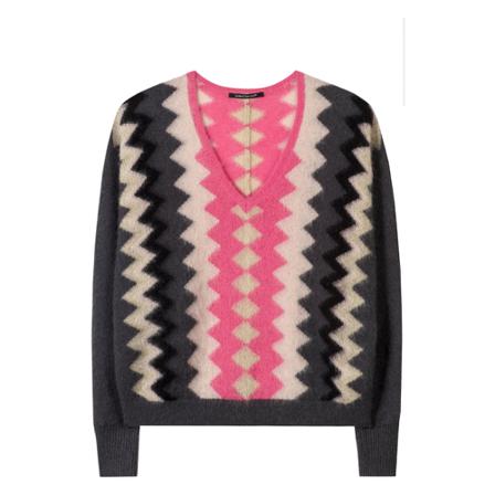 Luisa Cerano , Grijs , Dames , Maat: M Truis