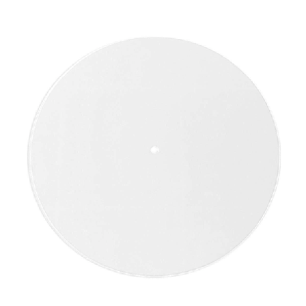 Akryl Skiva Mat, 12 tum Slip Mat för Vinyl Skivspelare, 3mm Tjock Akryl Platta Slipmat