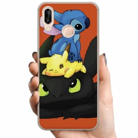 Huawei P20 Lite Tpu Mobilskal Lilo And Stitch