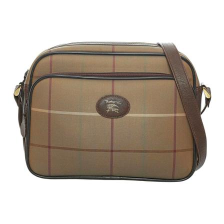 Burberry Vintage, Pre-owned Cross Body Bags Bruin, Dames, Maat:ONE Size