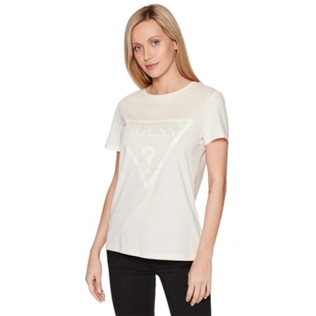 T-shirts Guess V2YI07K8HM0G6K5 Creme 173 - 177 cm/L