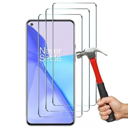 Skärmskyddsfilm - E.F.CONNECTION - One Plus 8 - Paket med 3 - Härdat glas - Anti-repa