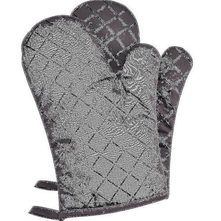 Ovn Højtemperaturbestandige Dobbeltsidede Skridsikre Silikonhandsker