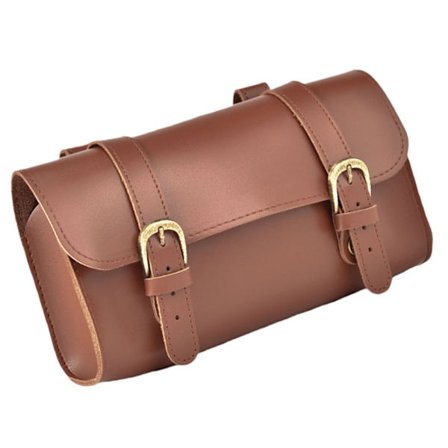 Personlig Cykeltaske Cykler Læder Sadel Taske Antikke Stilarter Cykeltaske