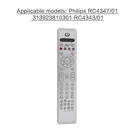 Kaukosäädin Philips RC4347/01 313923810301 RC4343/01 RM-670c 3D Universal LED RC2034301-01/RC2034301/01 242254990467/2422 (FMY)