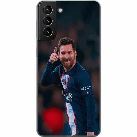 Samsung Galaxy S21+ 5g Genomskinligt Skal Lionel Andrés Messi