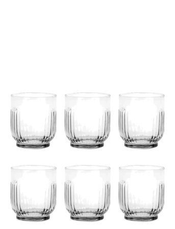 Aida | Drinking Glasses - Clear 6 Pcs. 33 Cl. Packed In Sleeve | 33 CL