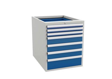 Treston 61207116 Underskab 55/66 standard Type 55/66-16, æske 1x50, 2x150, 1x250, Garageindretning & opbevaring