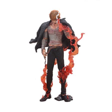 Blood Sanji Figur One Piece Anime Leksak Modell 28 cm