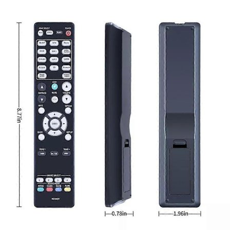 Ny RC024SR Fjärrkontroll För Marantz Audio Video NR1605 NR1606 SR5010 SR5011 [db]