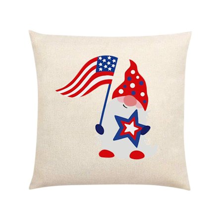 Dekorationskuddeöverdrag för soffan, Independence Day, Kuddfodral