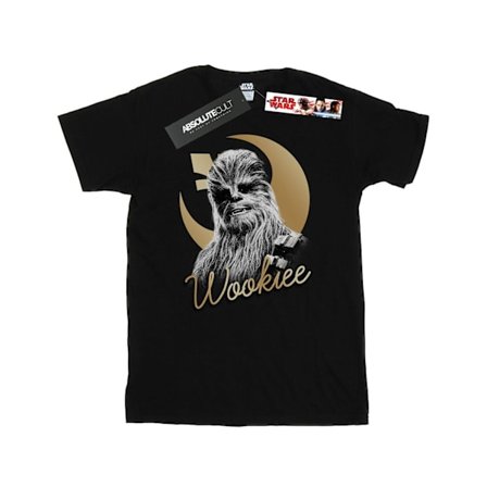 Star Wars Herr The Last Jedi Guld Chewbacca T-shirt XL Svart