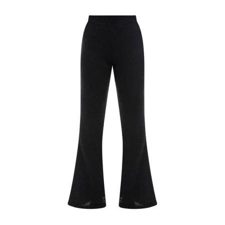 Alberta Ferretti, Wide Trousers Zwart, Dames, Maat:M