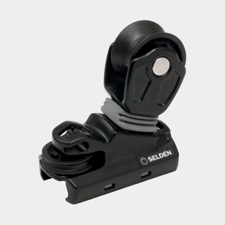 Seldén System 30 - Genua Car, Slide Rods, Single Plain Bearing Sheave, Becket for Control Line (443-117-01)